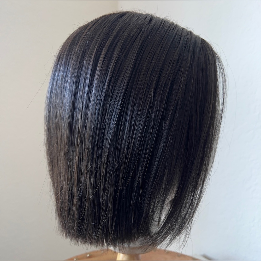 Ellen Wille Lia II - Synthetic Lace Front Wig (Mono Part) Expresso Mix - Bob - Picture 5 of 8